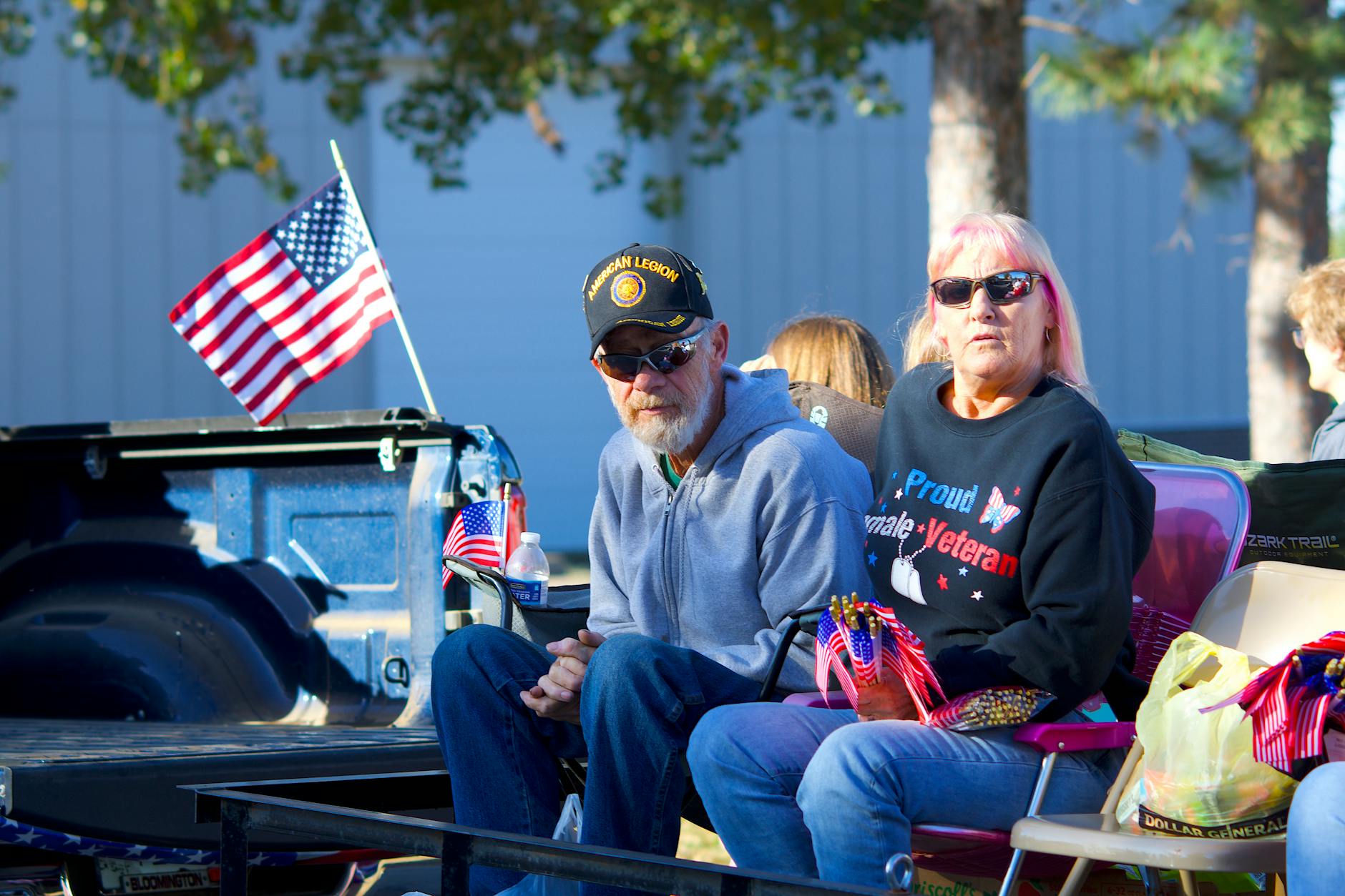 How a Veteran's Patriotic Display Became a Political Lightning Rod
